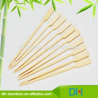 Factory Direct High-quality Disposable Gun Shaped Bamboo BBQ Skewer With Custom Logo Wholesale