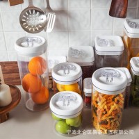 Original Design Amazon Hot Airtight Pantry Plastic Canister Packaging Sets With Lid Wholesale